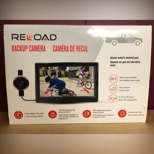 Reload Wired Backup Camera with 5-in Monitor